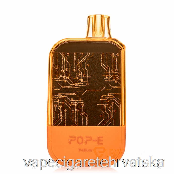 Vape Hrvatska Pop-e 10000 Jednokratni žuti